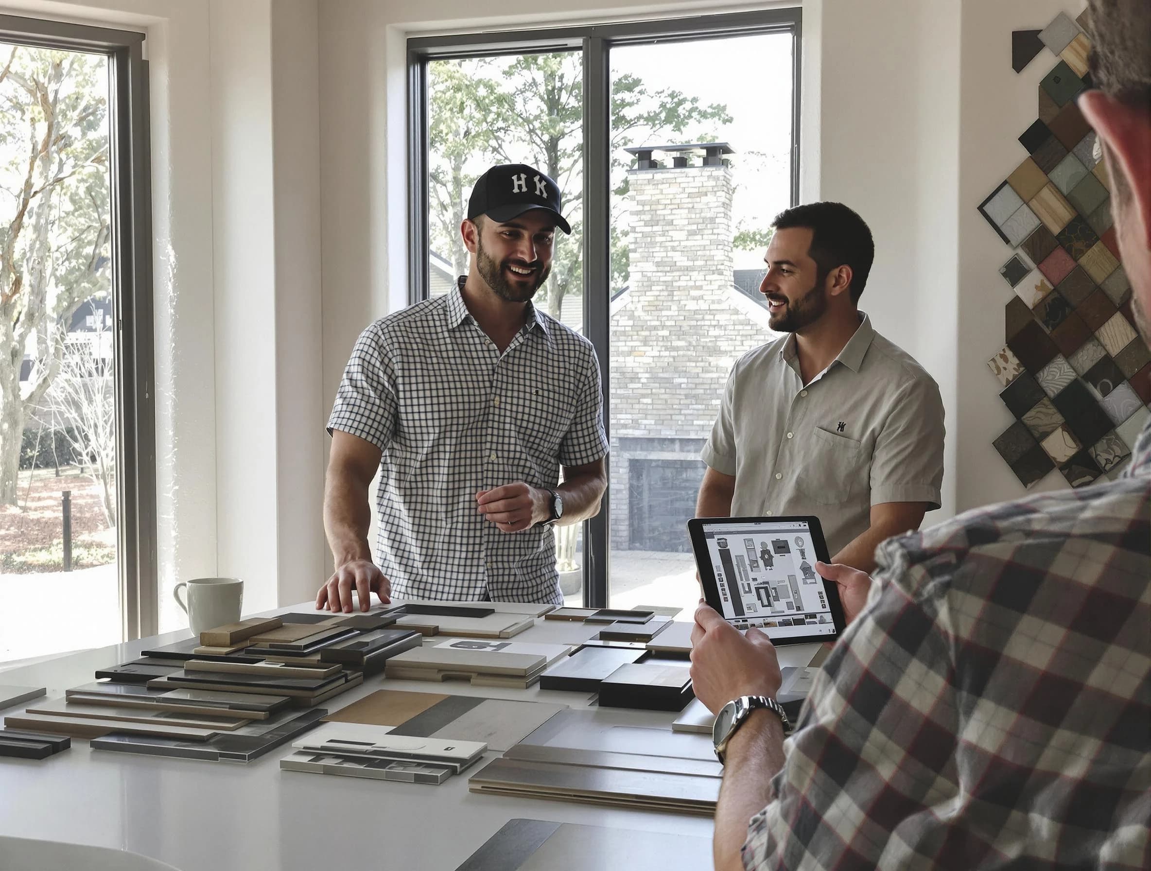 Sunset Chimney Sweep remodeling a chimney and fireplace in Sunset, UT